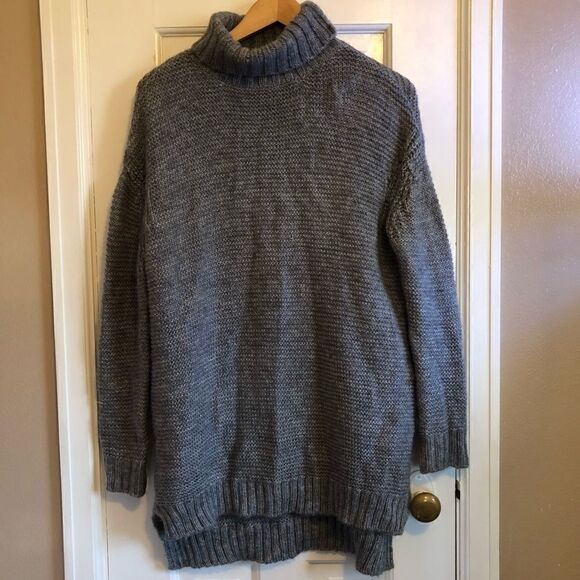 ZARA knit grey sweater  - Picture 1 of 7